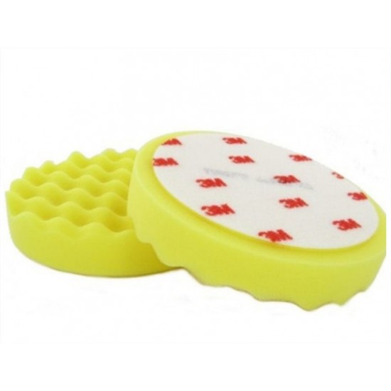 3M 50488 tépőzáras sárga polírszivacs