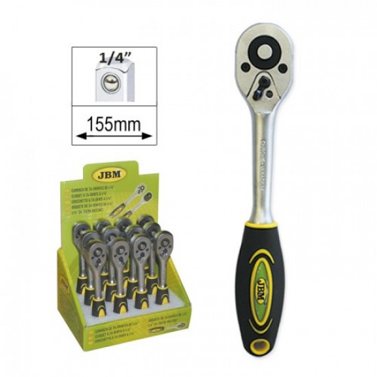 Racsnis szár 1/4" 24fog