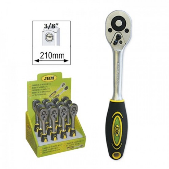 Racsnis szár 3/8" 24 fog