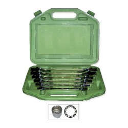 Csuklós dugókulcs készlet 6db