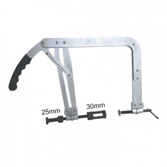 Szeleprugó leszorító