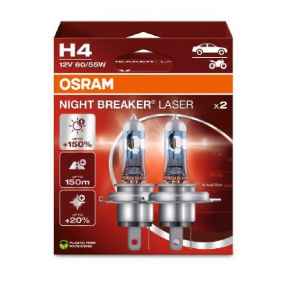 Osram H4 Night Breaker Laser