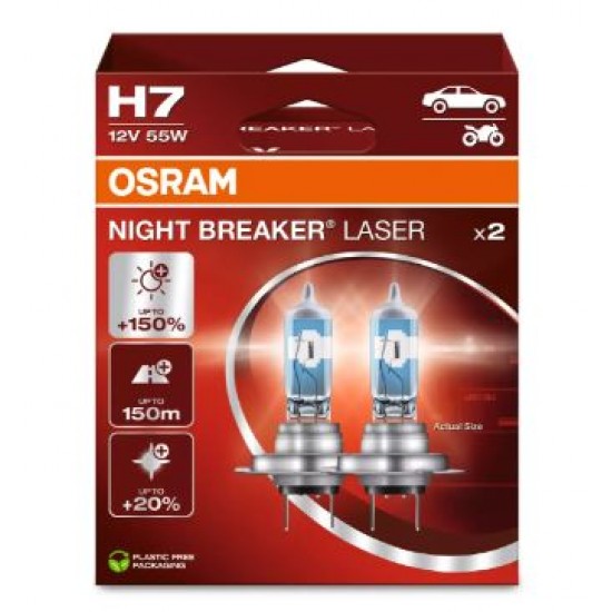 Osram H7 Night Breaker Laser 2db