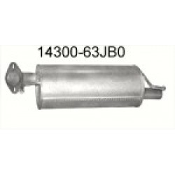 Suzuki Swift hátsó kipufogó dob 2005-től