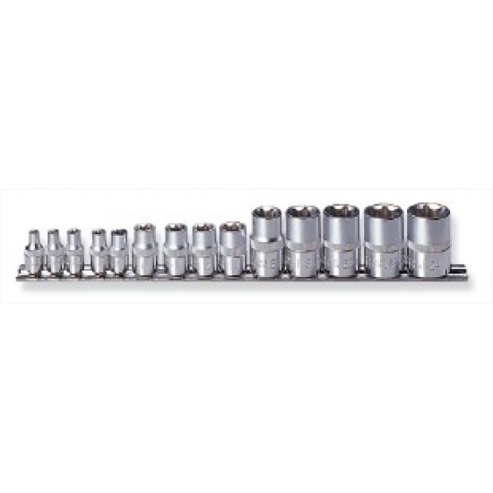 Jonnesway Torx dugókulcs 14db készlet Jonnesway Torx dugókulcs 14db készlet