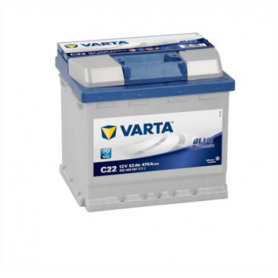 Varta 52ah akkumulátor J+