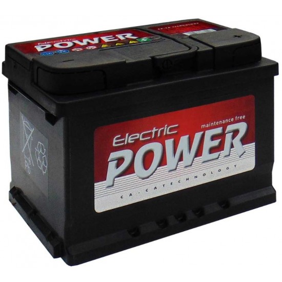 Electric Power 60ah Akkumulátor 480A jobb+ Electric Power 60ah Akkumulátor 480A jobb+