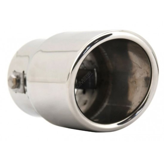 Krómozott kipufogóvég