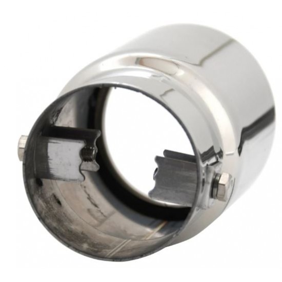 Krómozott kipufogóvég