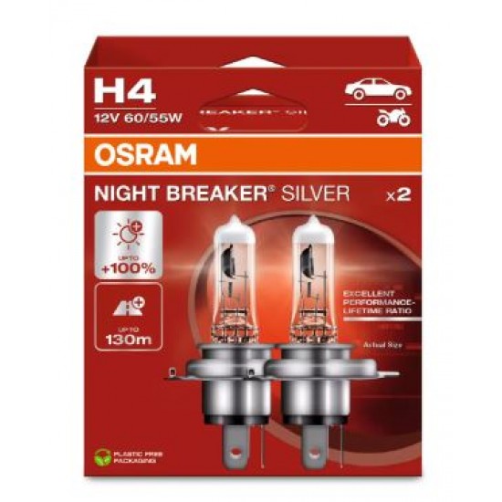 Osram H4 Night Breaker Silver /pár
