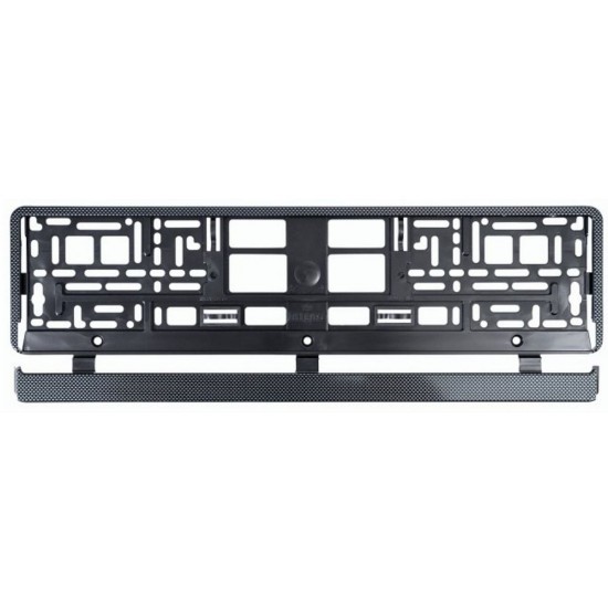 Rendszámtábla tartó karbon