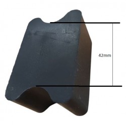 Rugóerősítő gumipogácsa Rugóerősítő gumipogácsa