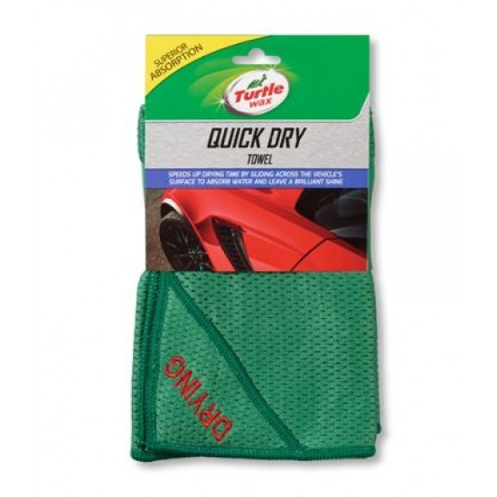 Turtle Wax quick & dry szárító törlőkendő