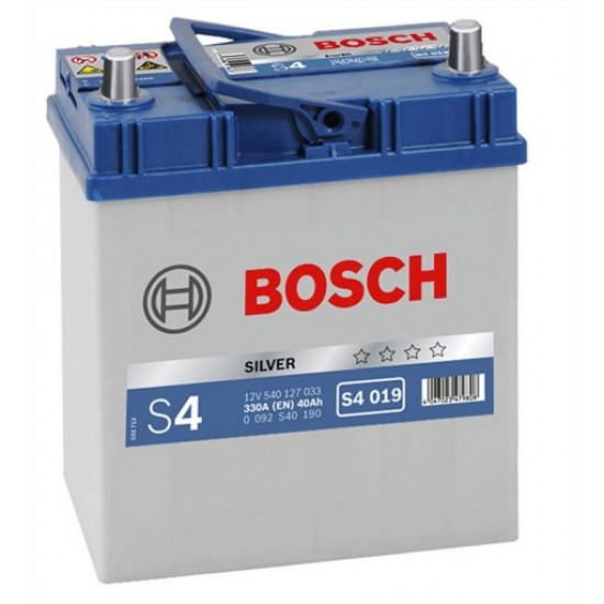 Akkumulátor Bosch Ázsia S4 40ah B+