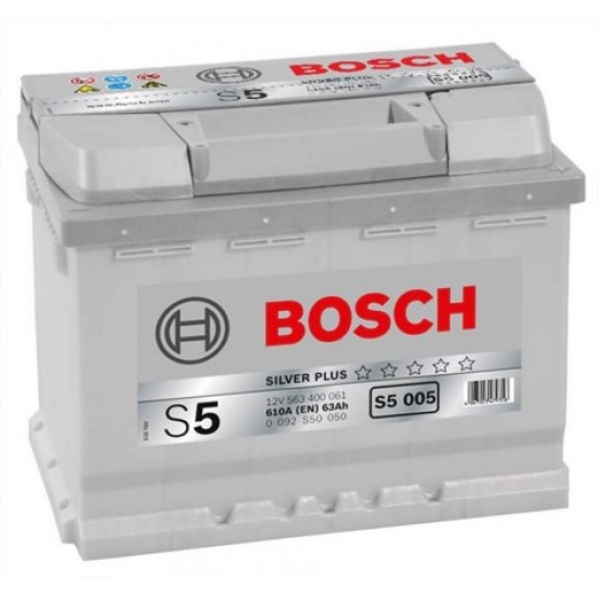 Akkumulátor Bosch S5 63Ah J+