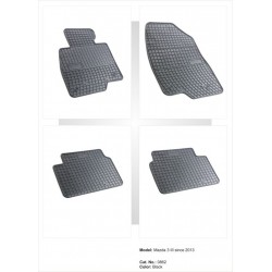 Mazda 3 II  - 2013 -  - méretpontos gumiszőnyeg garnitúra