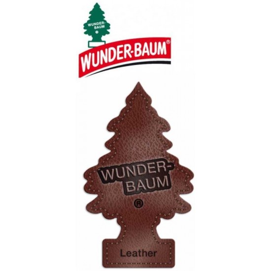 Wunderbaum illatosító leather bőr