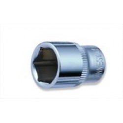 Kézi dugókulcsfej 1/4" 6lap normál 4,5mm