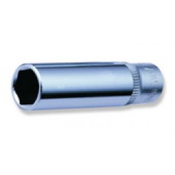 Kézi dugókulcsfej 3/8" 6lap hosszított 19mm