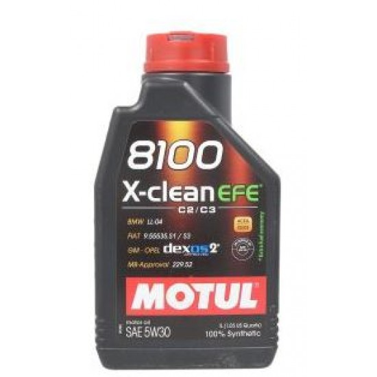 Motul 8100 X-Clean EFE 5W30 1L