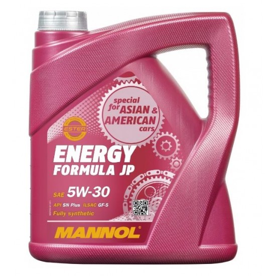 Mannol Energy Formula JP 5w30 4l motorolaj