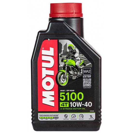 Motul 5100 4T 10W40 1l Motul 5100 4T 10W40 1l