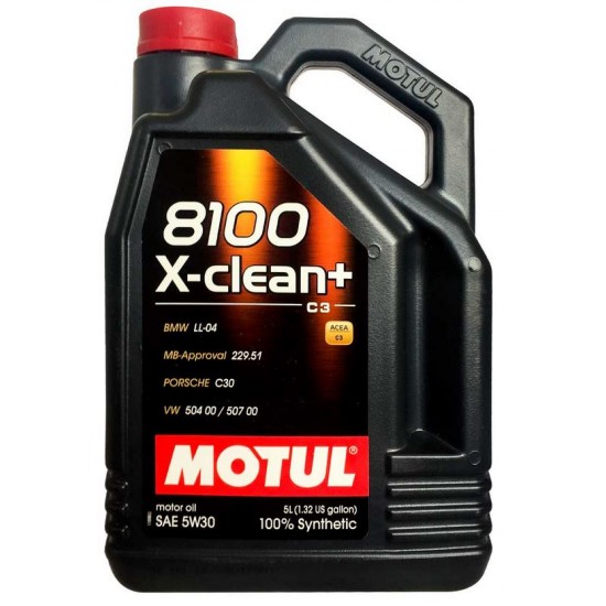 Motul 8100 X-clean + 5w30 5l