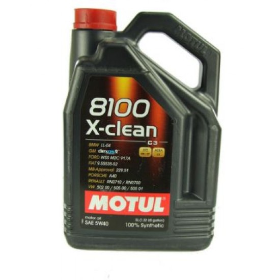 Motul 8100 X-Clean 5W40 5l