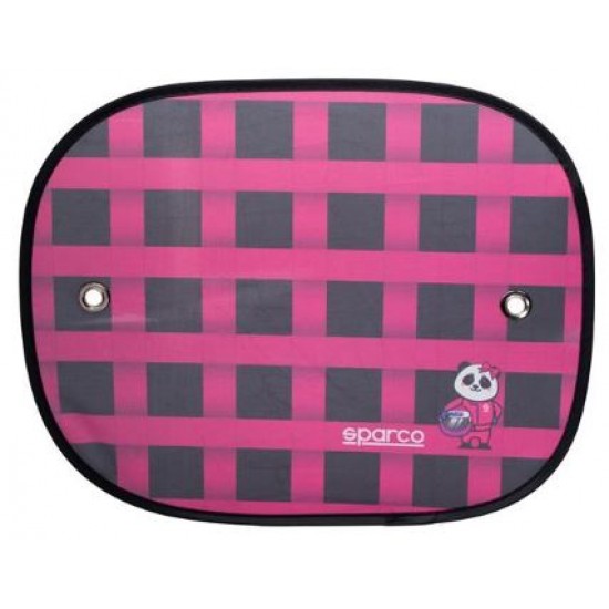 Sparco napellenző oldalablakra rózsaszín