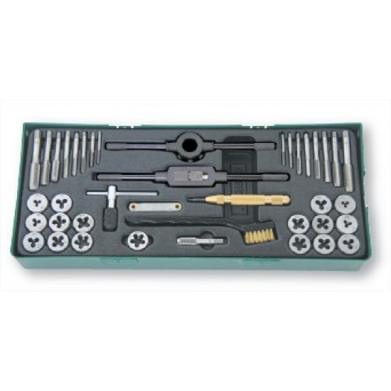 Jonnesway menetmetsző és menetfúró készlet