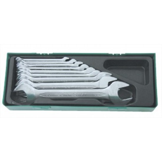 Jonnesway tálcás villáskulcs készlet 10db-os