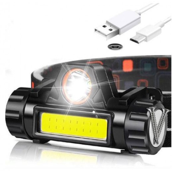 Újratölthető LED Fejlámpa – Tökéletes Fényerő Minden Feladathoz