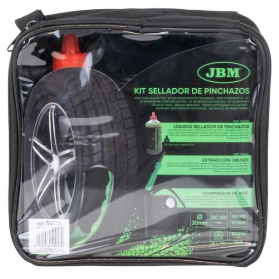 Defektjavító folyadék kompresszorral