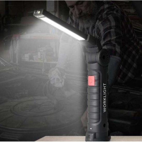 LED szerelőlámpa tölthető