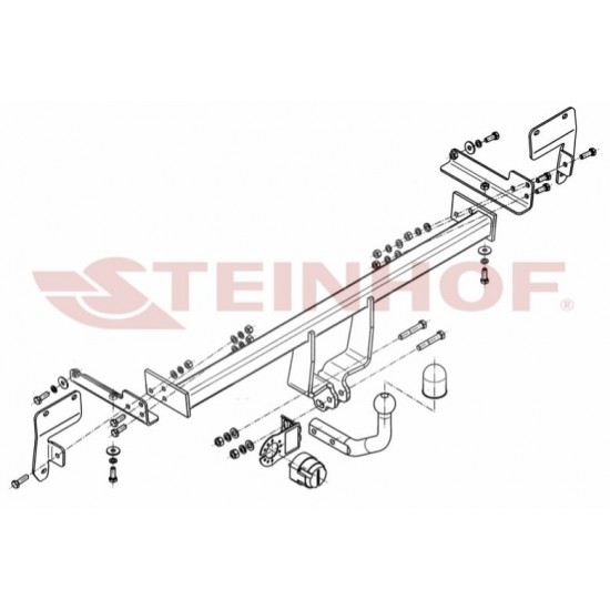 Suzuki Swift vonóhorog 2010-2017